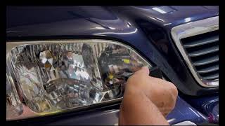 Headlight Restoration / Mothers NuLens Headlight Renewal Kit on 1999 Acura RL 3.5