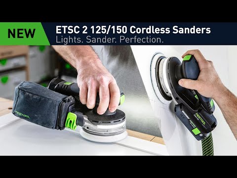 ETSC 2 cordless random orbit sander