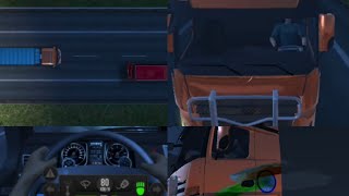 Driving Mercedes Benz truck 5 star in Indonesia with heavy load🥀🥀✅️✅️✅️