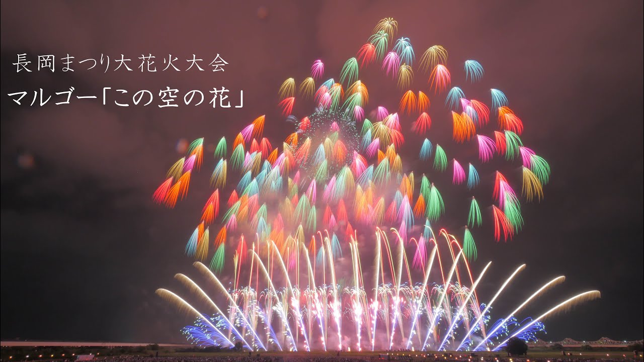 2022 長岡花火【今年も感動】マルゴー「この空の花」 Nagaoka