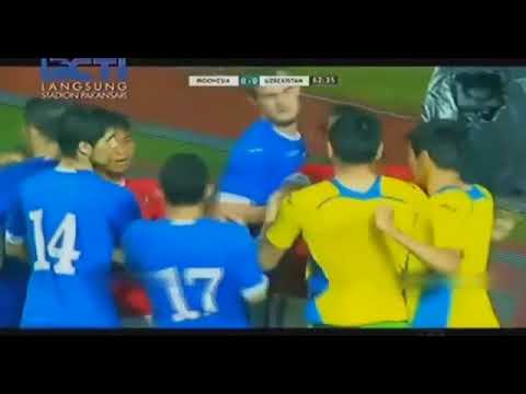Detik Detik Keributan Indonesia U23 vs Uzbekistan U23