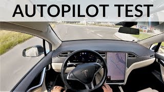 Tesla Autopilot test (AP 2.5, v. 2019.24.4) in 4K