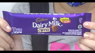 Review yang terbaru dari Cadbury, Dairy Milk Coffee Limited Edition (Harga Rp15.900 di minimarket)