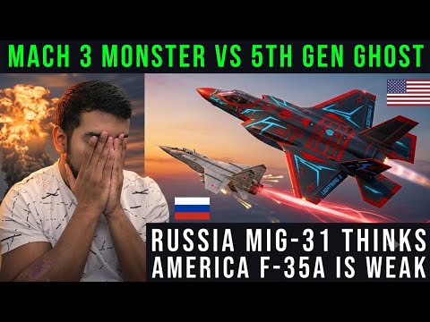 Russia Mig-31BM Tried to HIT US F-35  - Then THIS Happened...  | CG Reacts