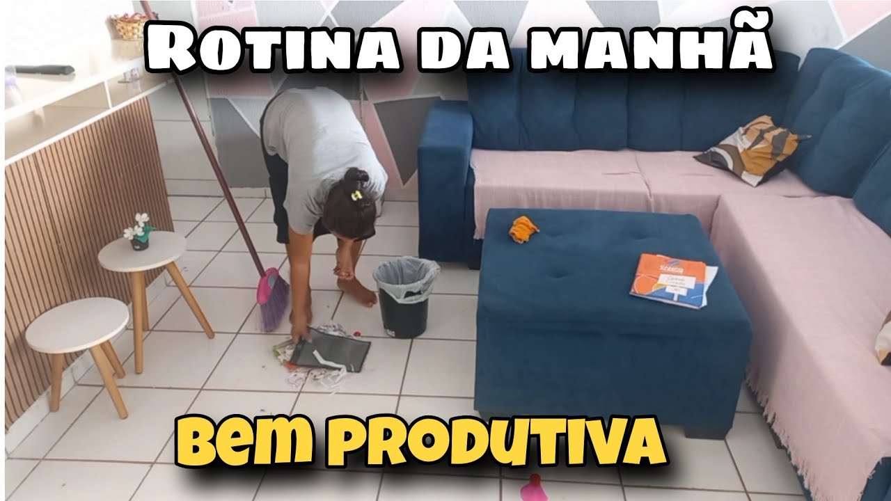ROTINA DA MANHÃ BEM PRODUTIVA/  FAXINA/ LIMPEZA/ ORGANIZAÇÃO DA CASA 🏠 
