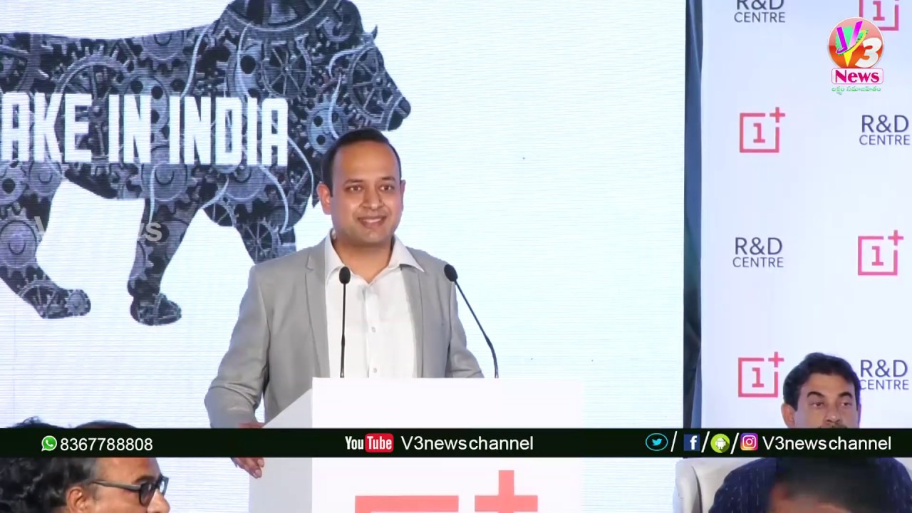 KTR Inagurated One Plus New Head Office In Hyderabad V3 News Channel