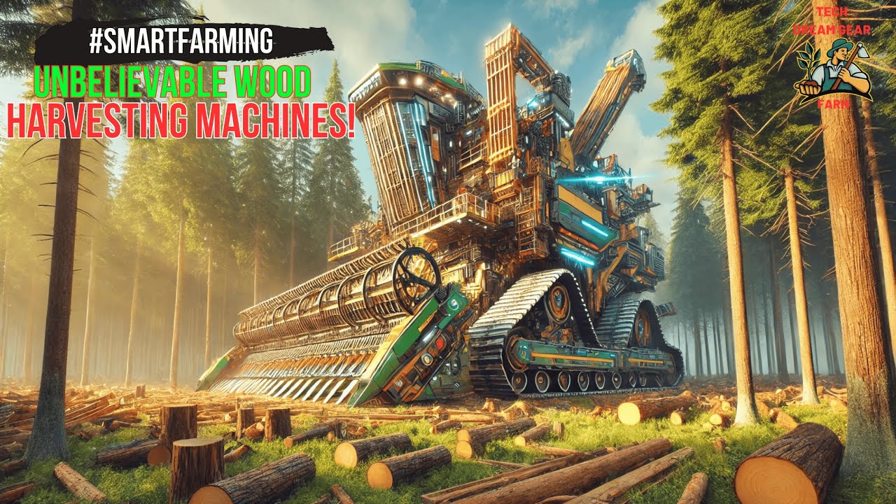 How Modern Wood Harvesters Are Revolutionizing Forestry!