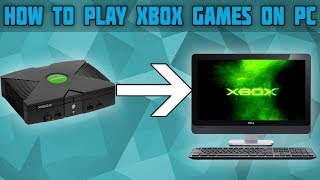 xbox original emulator play from og disk