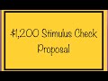 $1,200 Stimulus Check Proposal Update for SSA, SSDI, Low Income – Friday, December 11 Update