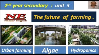 (  .2nd year  sec.  unit : 3   Reading  lessons : (The future of farming