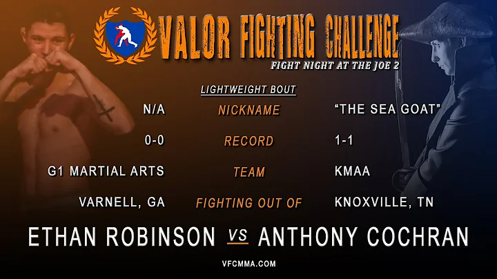 VFC 55 Ethan Robinson vs Anthony Cochran