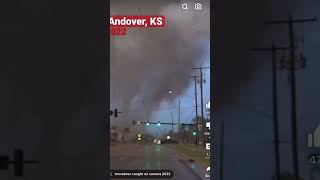 TORNADO 🌪️ KANSAS 2022 😳😬😧