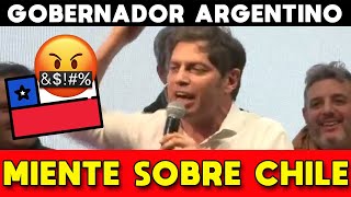 GOBERNADOR ARGENTINO MIENTE SOBRE CHILE Y BRASIL POR CASOS DE CORONAVIRUS: ODIO A CHILE