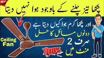 Ceiling Fan Not Blowing Air? Here