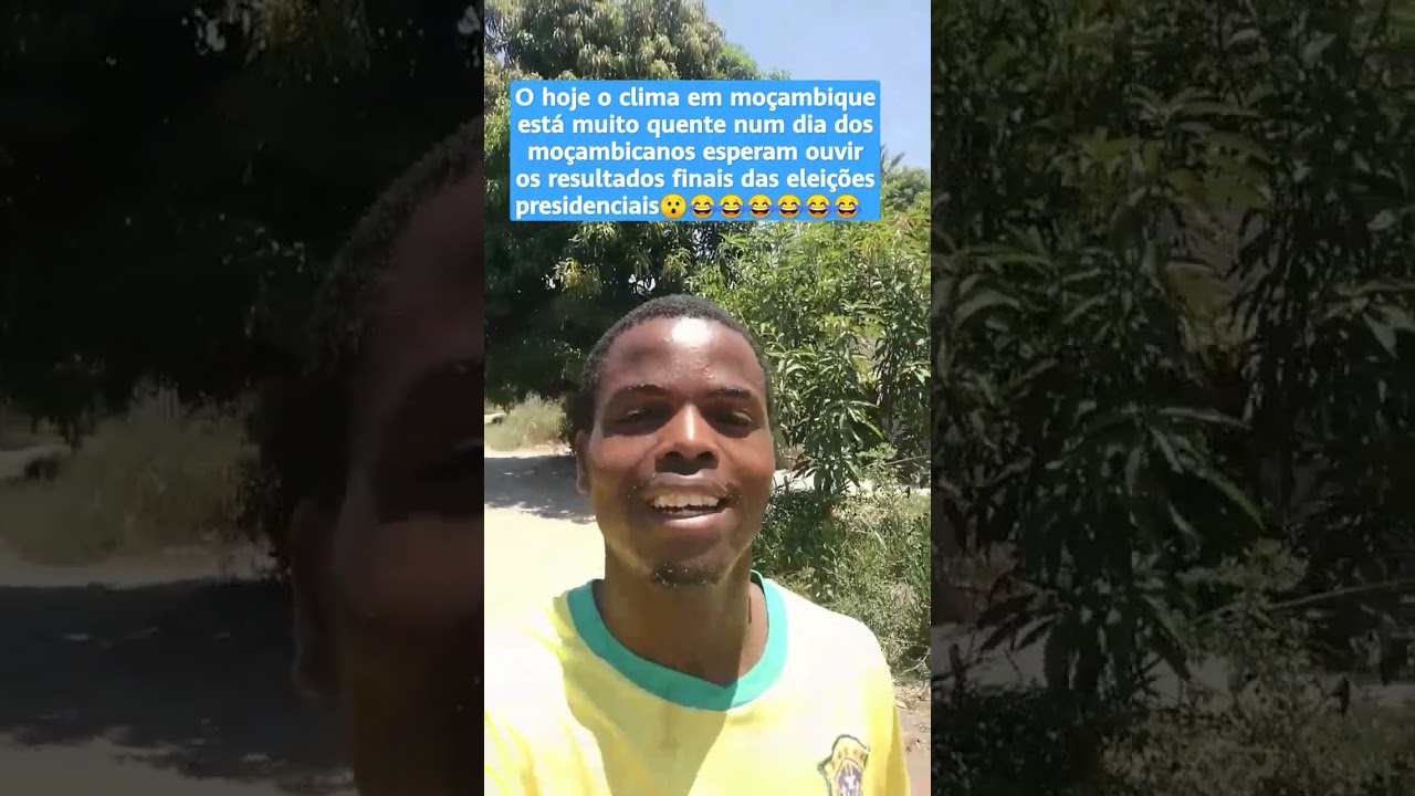 Hoje o clima em moçambique está muito quente num dia dos moçambicanos esperam ouvir quem vai ser🇲🇿