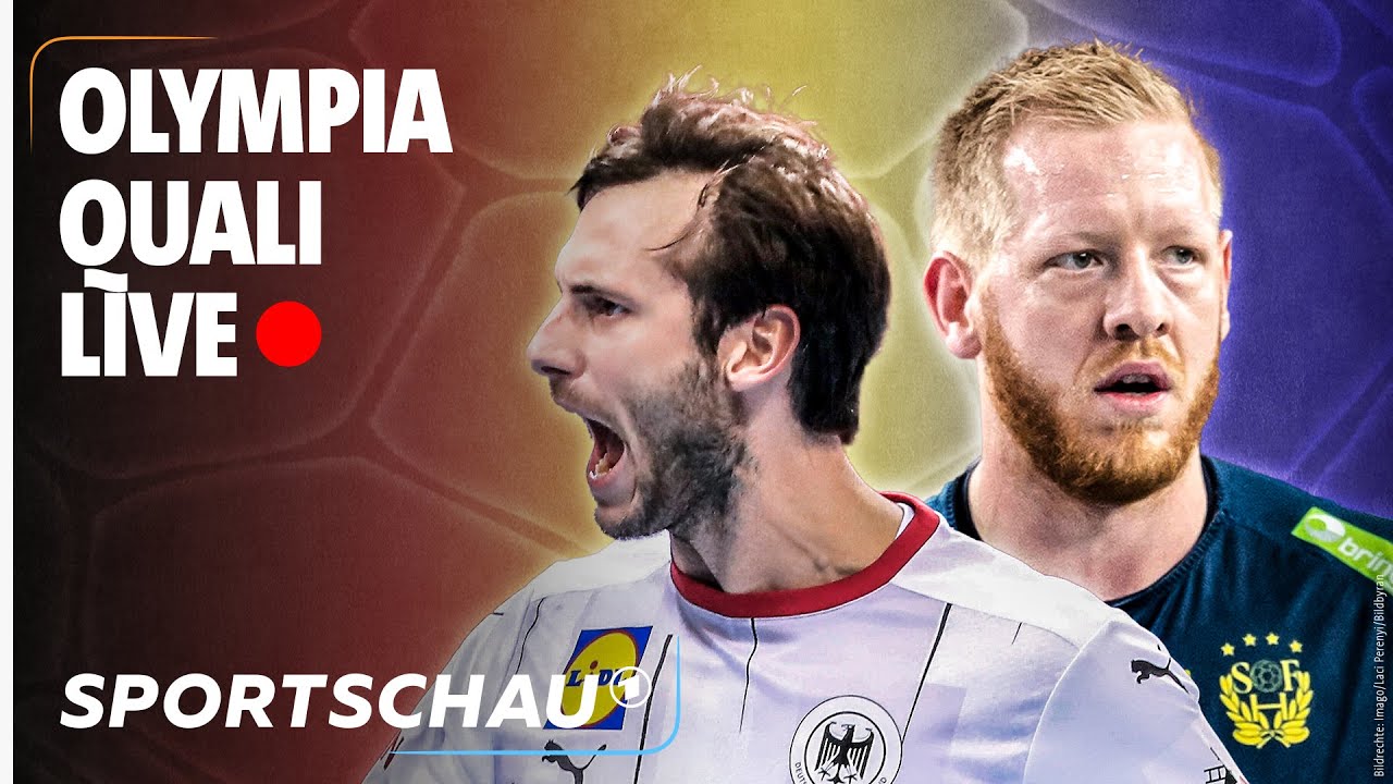 Handball Deutschland gegen Schweden in der Olympia-Qualifikation