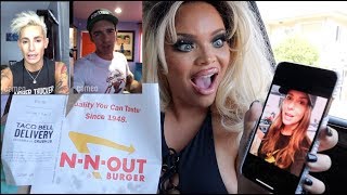 Letting Celebrities DECIDE What i Eat for 24 HOURS!