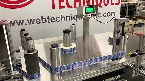 WT-35VS Rewind System w/ Erhardt & Leimer Smartscan S (Small Text Defect)