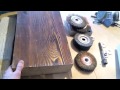 самодельный станок для быстрой брашировки древесины