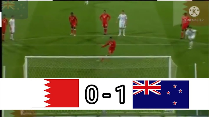 ملخص مباراة البحرين و نيوزيلندا 1-0  فى ملحق تصفيات كأس العالم 2010