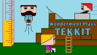#35 Wonderment Plays Tekkit - Running Epic Air Assassination