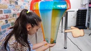 Transformation from Colorful Slime Waterfall to Perfect Slime Soup !!