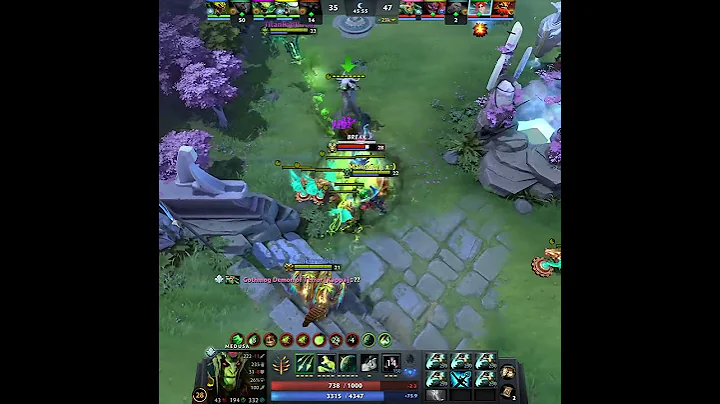 NEW META MEDUSA !!!! | DOTA 2 New PATCH 7.33 !!!!!! #shorts