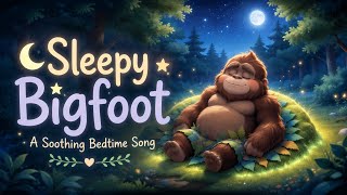 Naptime / bedtime song with Bigfoot 🎵 Fall asleep easy | quiet time | relaxing sleep music