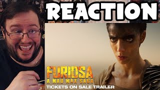 Gor's "FURIOSA A MAD MAX SAGA Tickets on Sale Trailer" REACTION