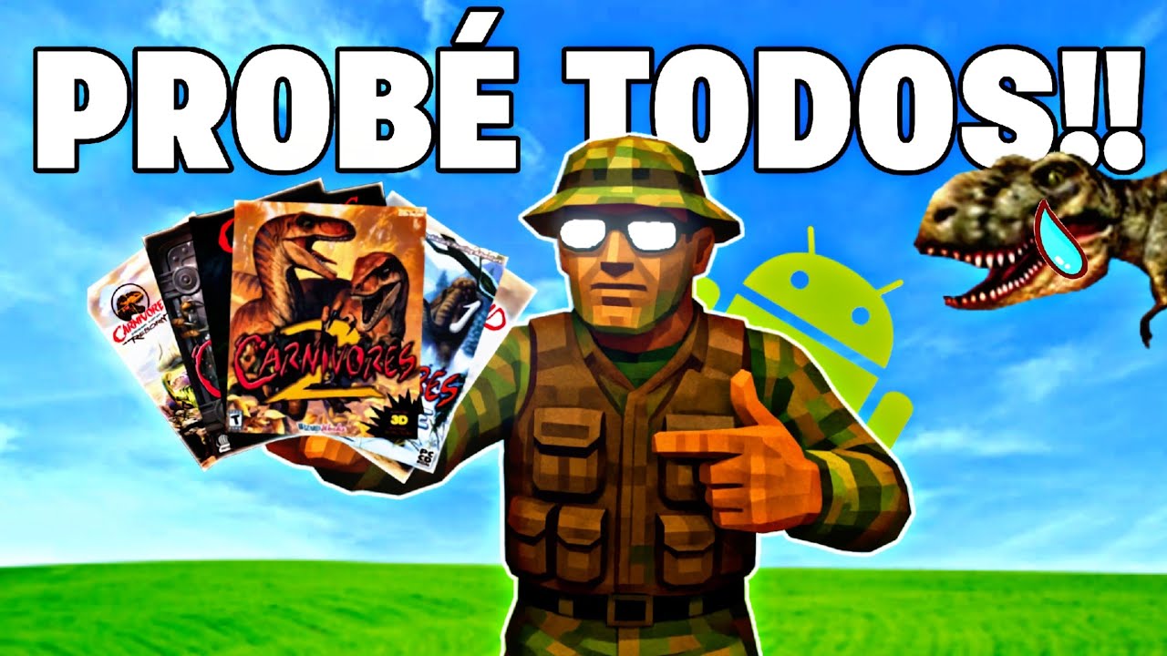 🦕Jugué TODA la Saga Carnivores en Android....y fue una PESADILLA😖