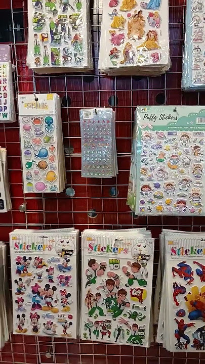 #wanderlustkid #kids #girlstationery #cutebaby #sticker #Ben ten #barbie