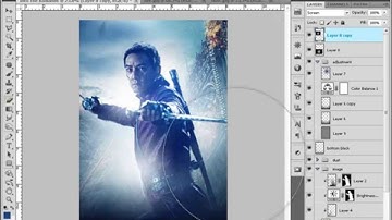 Photoshop Tutorial  How to Make a Movie Poster Into the Badlands