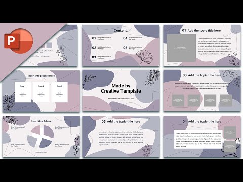 Minimalist PowerPoint Template