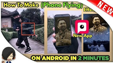HOW TO MAKE PHONE FLYING VIDEO ||  PITU APP  ||  PHOTO IN FLYING PHONE