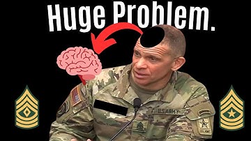 The BIG Problem with Military Senior Enlisted