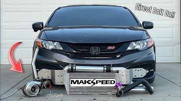 Finally BOOSTING The 9th Gen Civic Si!!