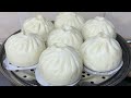 蒸包子別提前發面,這招讓包子雪白松軟 #蒸包子 #面饵 #食谱 #松软 #雪白