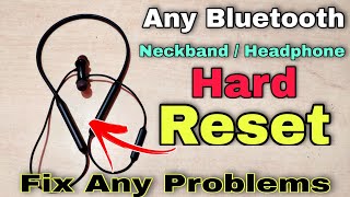 Reset Bluetooth Headphone | How To Reset Bluetooth Earphones | Oneplus Earphone Hard Reset