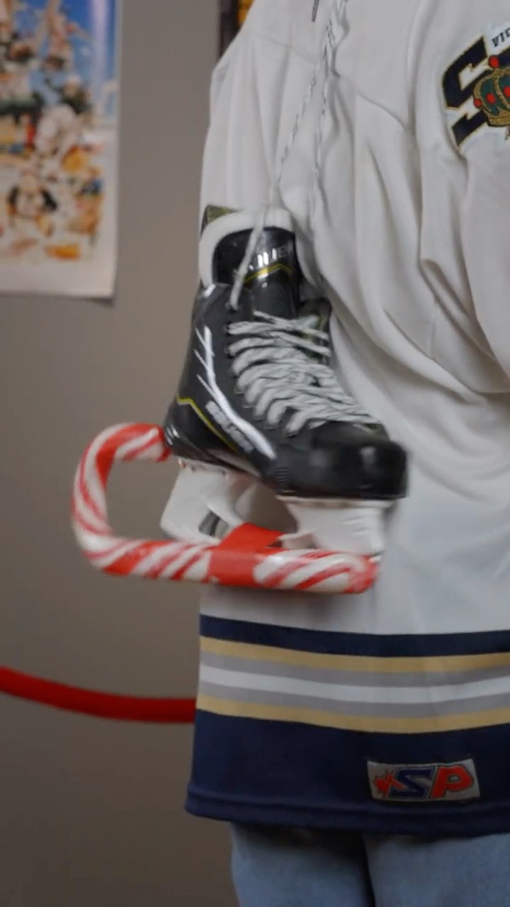How To Sneak A Giant Candy Cane Into A Movie Theatre