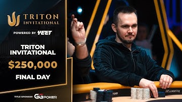 🔴 $250K NLH Triton Invitational – Event #5, Final Table | Triton Poker Series X WSOP Paradise 2025