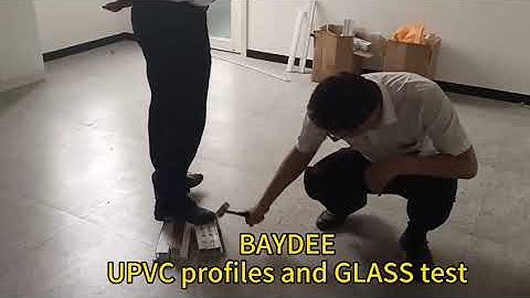 Upvc profile quality test