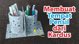 HOW TO MAKE A PENCIL HOLDER FROM USED CARDBOARD HOW TO MAKE A PENCIL HOLDER FROM USED CARDBOARD