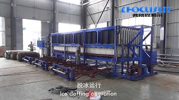 Focusun 15T Evaporation Cooling Direct System Block Ice Machine