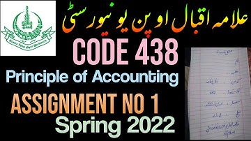 AIOU BA Solved  Assignment  Code 438 Assignment No 1 Spring 2022