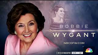 Bobbie Wygant Tribute from NBC5 by The Bobbie Wygant Archive 5,297 views 3 months ago 3 minutes, 50 seconds