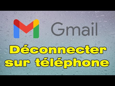 Comment se déconnecter de Gmail sur téléphone