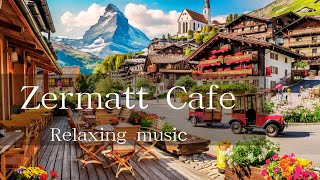 Zermatt Cafe☕ Relaxing music to work/study/relax with Hamster  Lofi Vibes