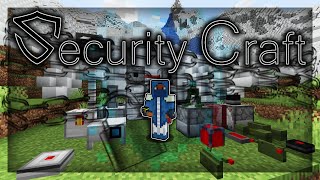 MINECRAFT SECURITY CRAFT MOD SHOWCASE (Minecraft Mod Showcase)