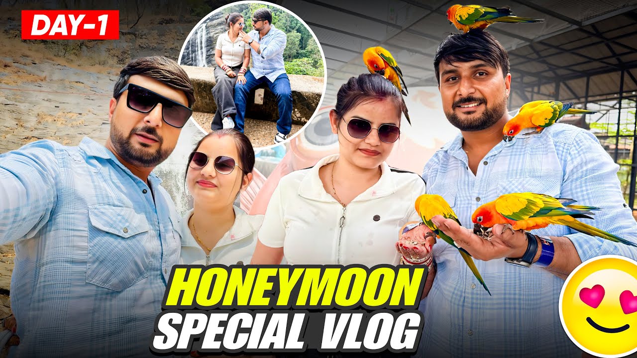 Honeymoon  Special  Vlog😍 ❤️ Day -1 🤩