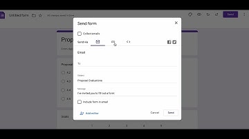 Using Google Forms to Build an Evaluation Tool